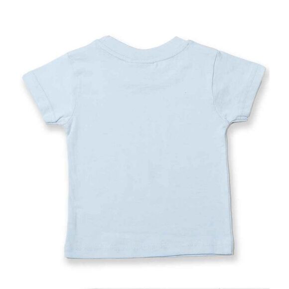 Larkwood Baby Plain T-Shirt / Pale Blue - Picture 2 of 2